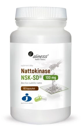 Aliness Nattokinase NSK-SD® 100 mg x 60 Vege caps.