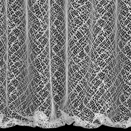 FIRANA GOTOWA AMANDA NA TAŚMIE 140 X 270 CM BIAŁY