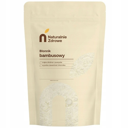Naturalnie Zdrowe Błonnik bambusowy keto mąka 500 g
