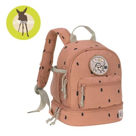 Lassig Plecak do przedszkola dla przedszkolaka Happy Prints karmelowy