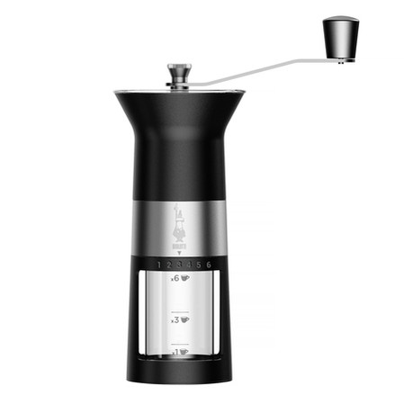 Bialetti Młynek PRO do kawy żarnami ceramicznymi Czarny