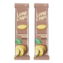 Zestaw 2x Long Chips − Chipsy ziemniaczane Oryginalne − 75 g