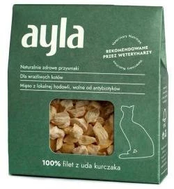 AYLA filet z uda kurczaka - liofilizowane przysmaki dla kota (28g)
