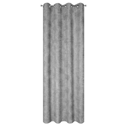 ZASŁONA GOTOWA ALETA 135 X 250 CM POPIELATY