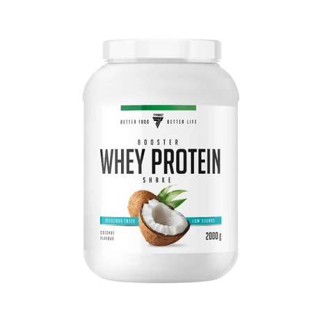 TREC Booster Whey Protein odżywka białkowa koncentrat 2000g smak kokos