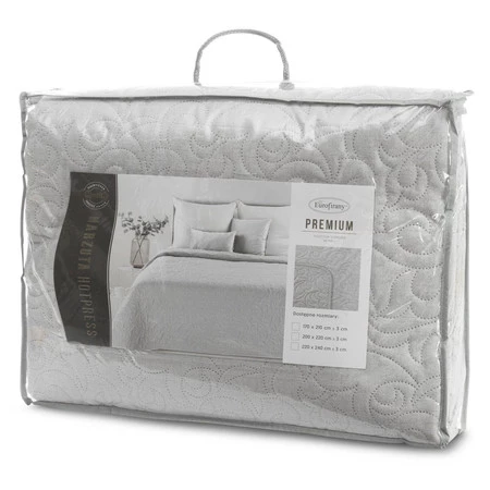 NARZUTA LEN 4 170 X 210 CM SREBRNY