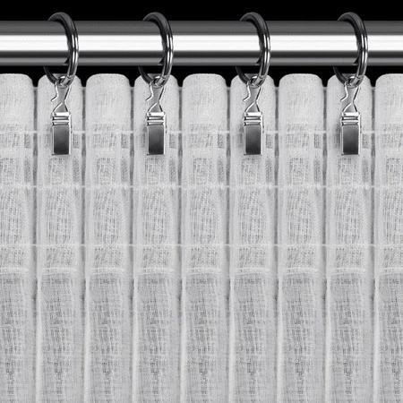 FIRANA GOTOWA LENA NA TAŚMIE 350 X 270 CM BIAŁY