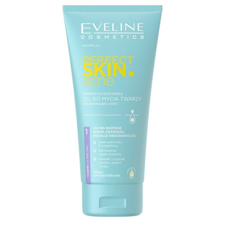 Perfect Skin.acne głęboko oczyszczający żel do mycia twarzy odblokowujący pory 150ml