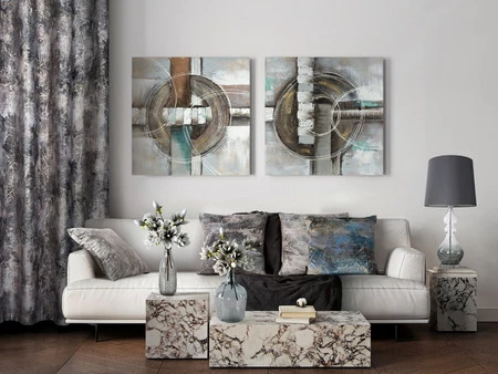 ZASŁONA GOTOWA ESTER 140 X 250 CM BRĄZOWY