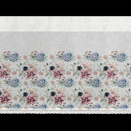 FIRANA GOTOWA DORA 150 X 60 CM BIAŁY