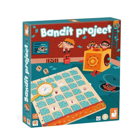 Janod Gra strategiczna Złodziejaszki Bandit Project 5+