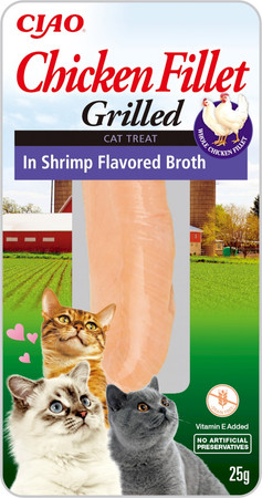 INABA Cat Chicken Fillet in Shrimp Kurczak w Krewetkach 25g