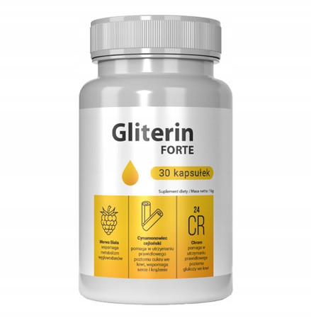 Gliterin forte wahania poziomu cukru 30 szt.