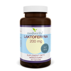 Medverita Laktoferyna 200 mg 60 kaps.
