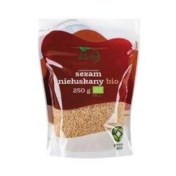 Sezam ekologiczny niełuskany BIO 250 g
