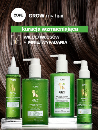 Yope Grow My Hair Szampon - kuracja 300ml