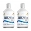 Zestaw 2x Swedish Nutra Collagen 10 000 mg Marine Kolagen na młody wygląd 500 ml bez cukru