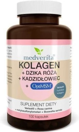 Medverita Kolagen Dzika róża Kadzidłowiec 100 K