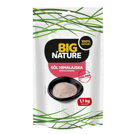 Big Nature Sól Himalajska różowa drobna 0,6 kg