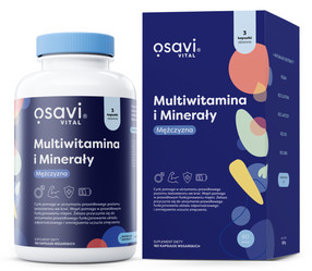 Multiwitamina i Minerały Mężczyzna 180 kaps.