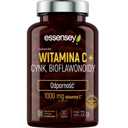 Essensey Witamina C Cynk Biaflowonoidy 90 kaps.