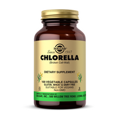 Solgar Chlorella 520 mg wspomaga trawienie 100 kaps. vege