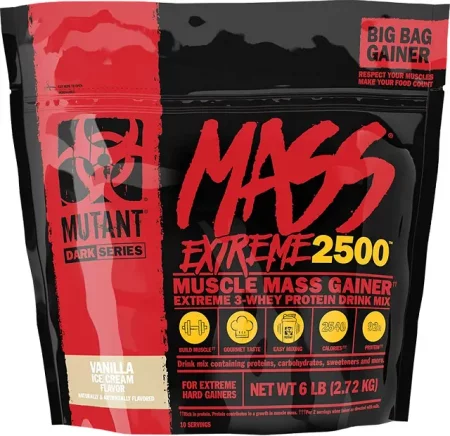PVL MUTANT MASS XXTREME Gainer 2720 g lody vaniliowe