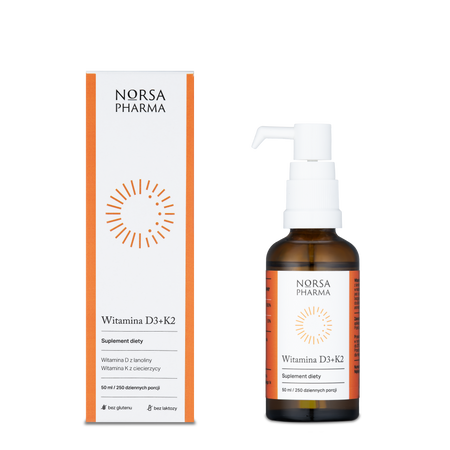 NORSA PHARMA Witamina D3 +K2 z ciecierzycy (50 ml)