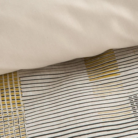 Pościel D91 Lea 06 220 x 200 cm, Kremowy