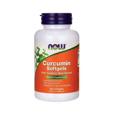 Now - Curcumin CURCUMIN - 60 kaps. żelowe