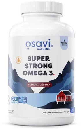 Osavi Super Strong Omega 3 Marine 500 EPA 250 DHA 90 kaps.