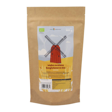 Pięć przemian − Mąka owsiana bezgl. bio − 500 g