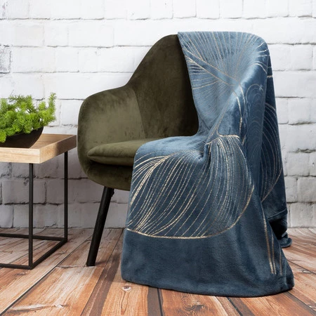 KOC BLANCA 1 150 X 200 CM GRANATOWY