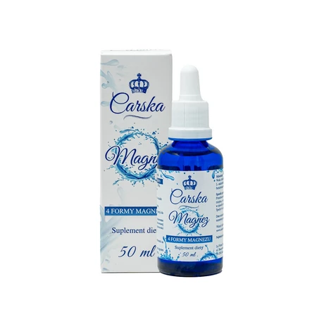 CARSKA Magnez 4 formy magnezu krople 50ml