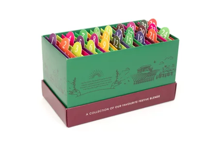 English Tea Shop, Zielony kalendarz adwentowy z herbatami, 25 saszetek