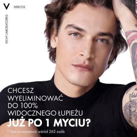 Vichy - Dercos, szampon przeciwłupieżowy włosy normalne i przetłuszczające się – 200 ml