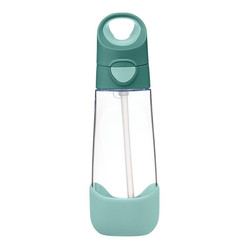 Butelka na wodę tritanowa ze słomką 600ml Emerald Forest b.box