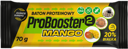 Zestaw 12x Zmiany Zmiany Baton ProBooster 2 Mango 70g