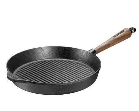 SKEPP - Patelnia grillowa okrągła 28cm Walnut, dre