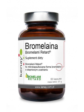 Bromelaina - Bromelami Retard® (60 kaps.)