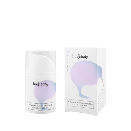 Hagi Baby − Naturalny krem pod pieluszkę z olejem konopnym − 50 ml