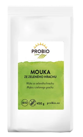 PROBIO MĄKA Z ZIELONEGO GROSZKU BEZGLUTENOWA BIO 450 g