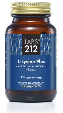 Labs212 L-Lysine PLUS 45 kaps.