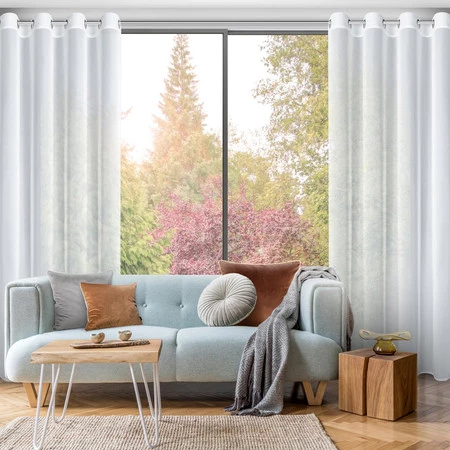 FIRANA GOTOWA TINA 140 X 270 CM BIAŁY