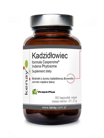 KENAY Kadzidłowiec Casperome® Indena Phytosome na wsparcie stawów, sprawności ruchowej i komfortu układu ruchu 60 kaps.