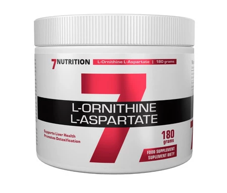7Nutrition L-ORNITHINE L-ASPARTATE Aminokwasy 180 g