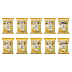 Zestaw 10x Chipsy z czerwonej soczewicy o smaku sera Cheddar 100 g