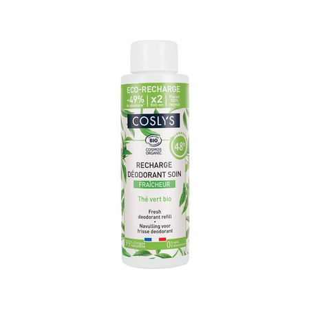 Coslys, Dezodorant odświeżający uzupełnienie z cynkiem, roll-on, 100 ml
