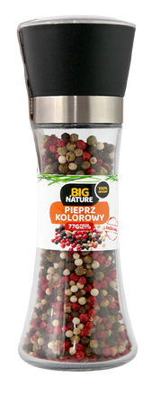 Przyprawa Pieprz kolorowy Młynek 77g Duża Paka