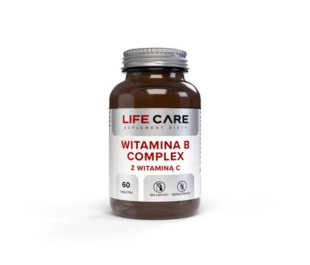 LIFE CARE Witamina B Complex z Witaminą C 60 tabl.